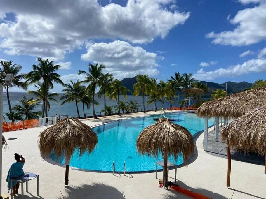 Studio Vue Mer Et Rocher Du Diamant Antilles Le Diamant Exterior photo